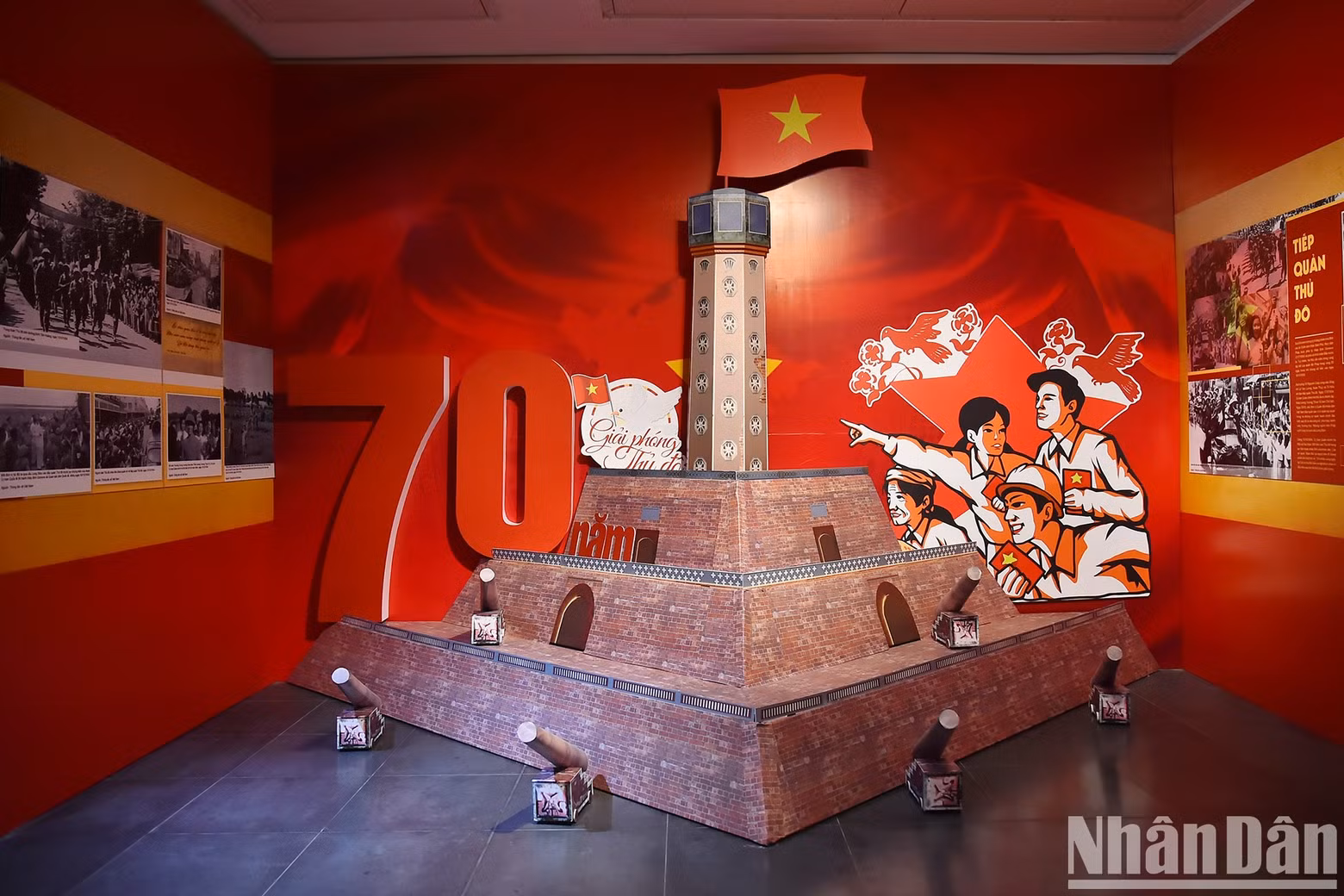 Reconstruction of the Hanoi Flag Tower.