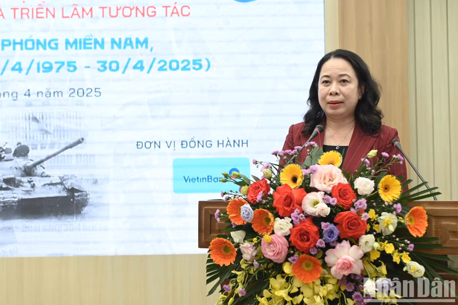 Vice President Vo Thi Anh Xuan highly appreciates Nhan Dan Newspaper for its thorough preparation in organising the special media campaign in its publications.