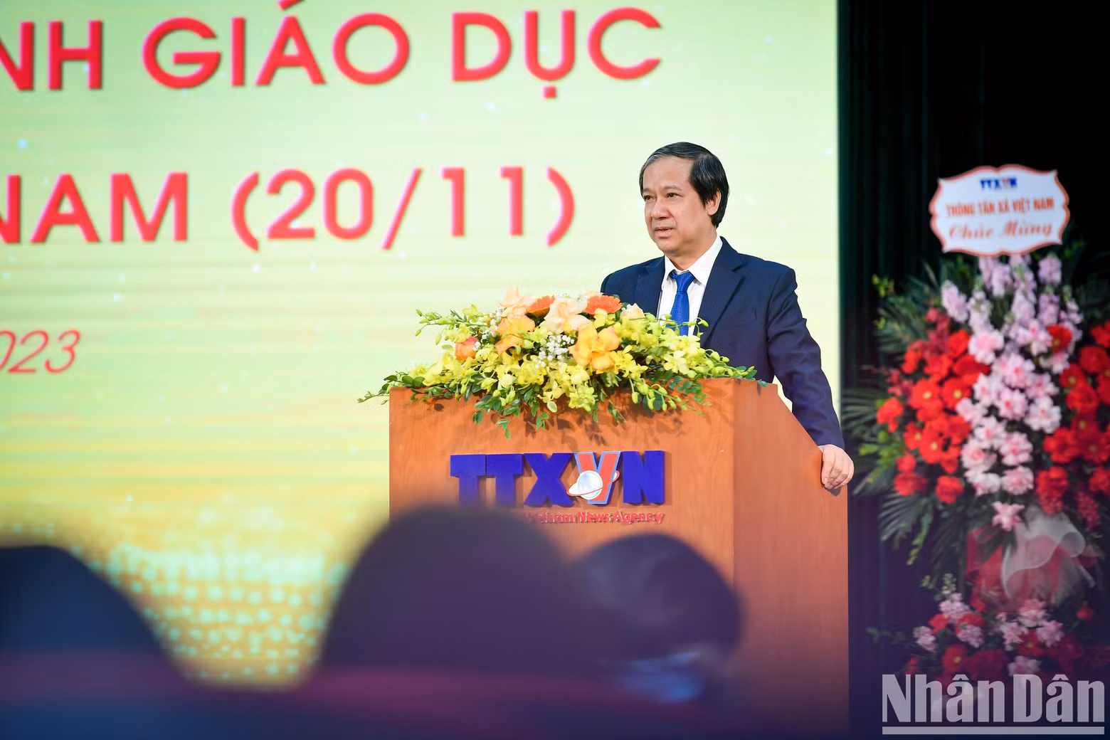[In Pictures] Media agencies celebrate Vietnamese Teachers’ Day ảnh 9