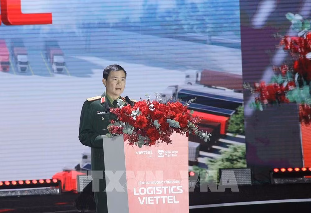 Major General Tao Duc Thang, CEO of Viettel Group (Photo: VNA)