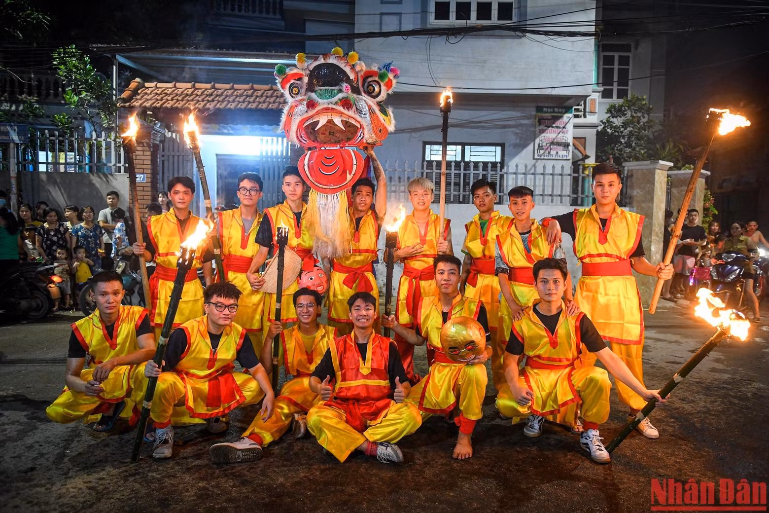 Villager Van Tuyen said the costs for training activities and equipment for the lion dances were donated by the villagers.