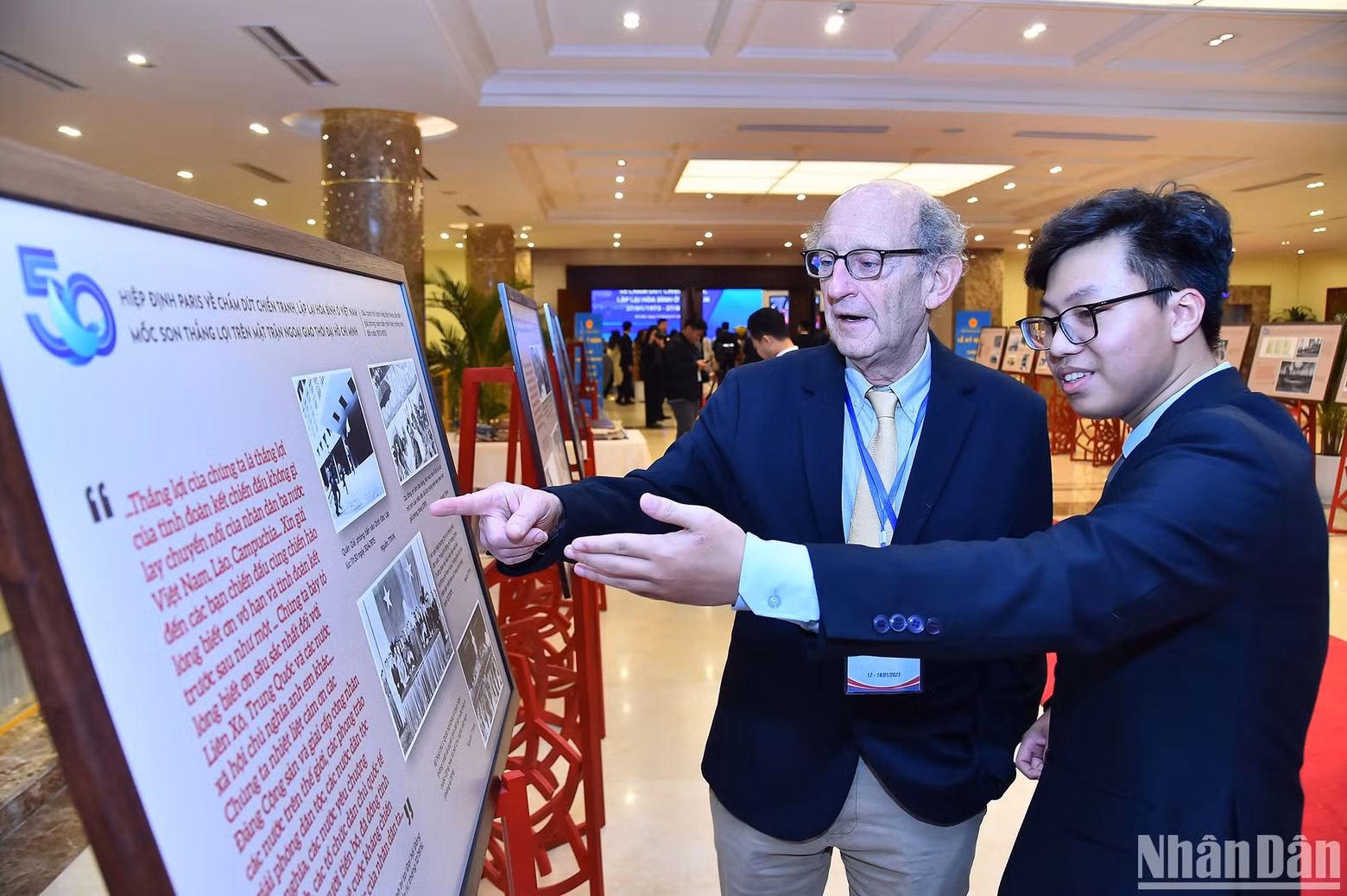 The negotiations and signing of the accord five decades ago, which together with previous ones like the Geneva Agreement in 1954, created a premise for the Vietnamese people to realise their aspirations for peace, national independence, national reunification and prosperous development.
