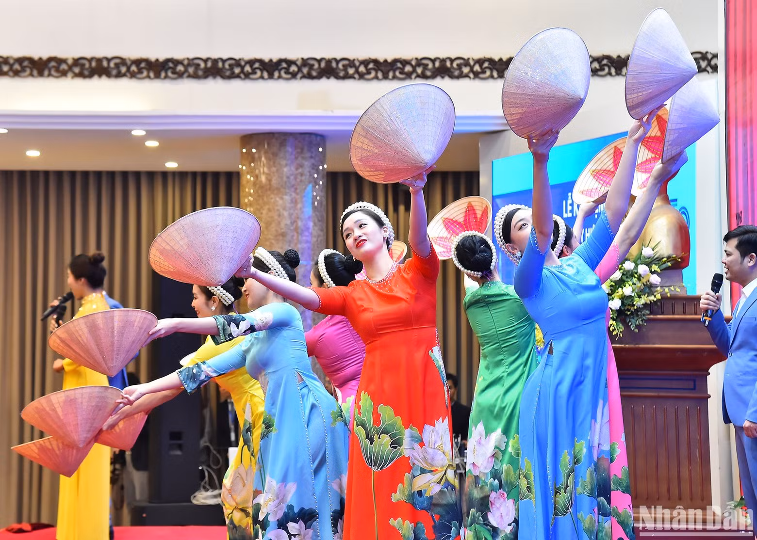 An art performance at the event.