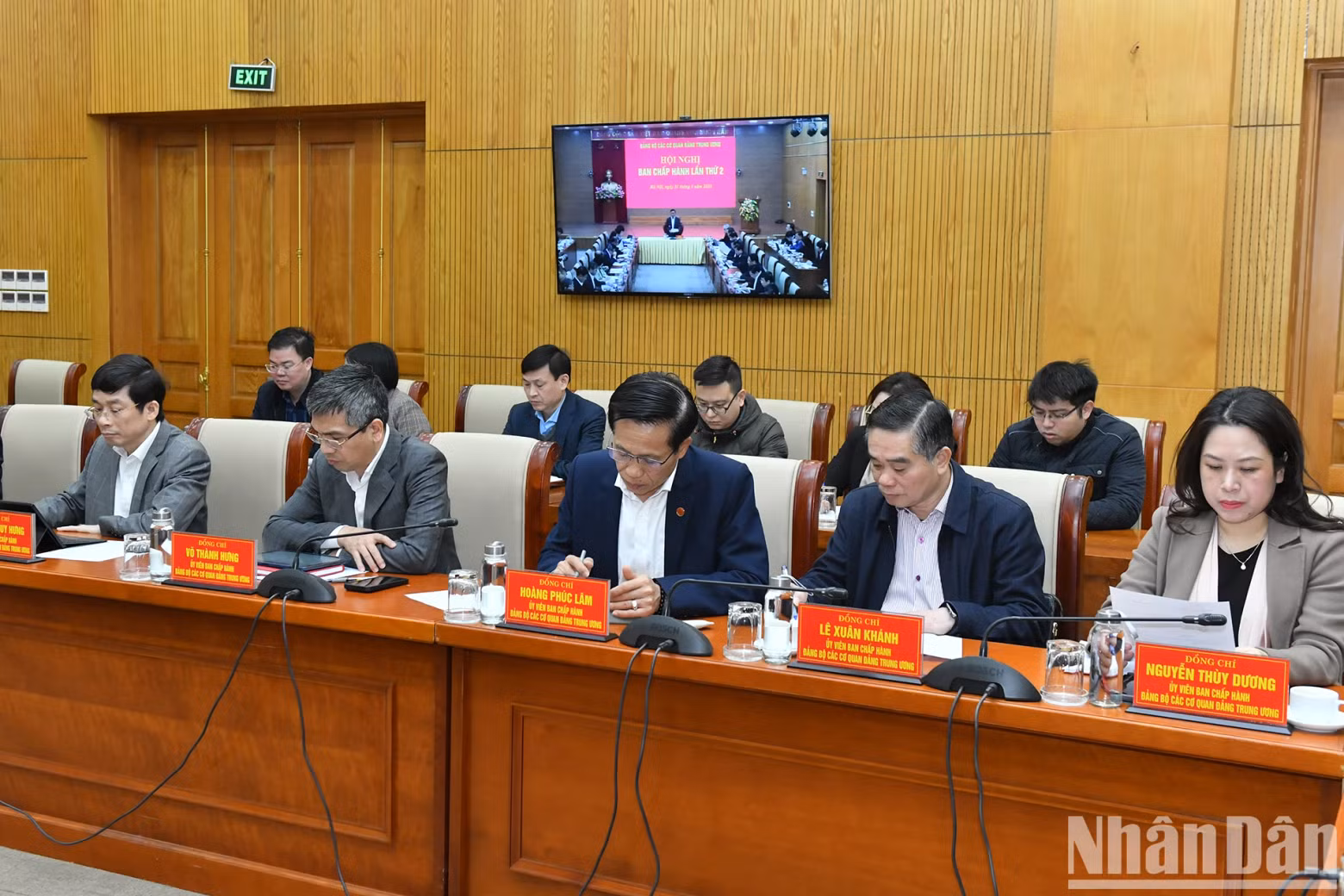 [In Pictures] Central Party Agencies' Party Committee convenes second meeting ảnh 4