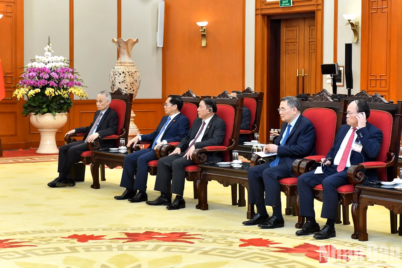 [In Pictures] Party chief To Lam receives Spanish Prime Minister Pedro Sánchez ảnh 4