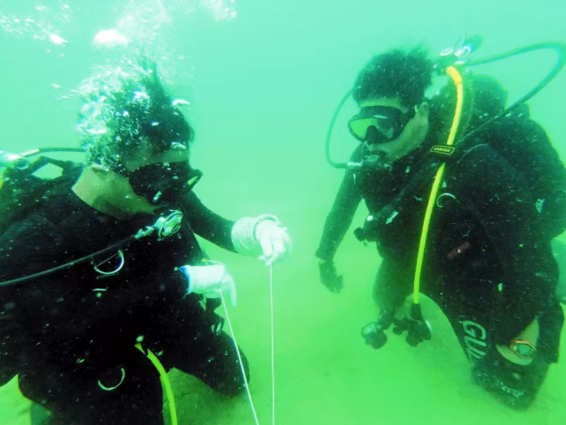 Frogman Commandos in Training