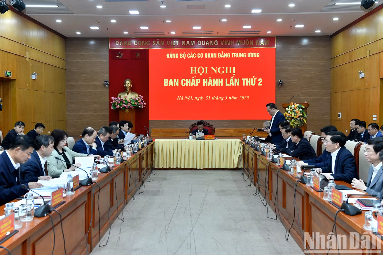 [In Pictures] Central Party Agencies' Party Committee convenes second meeting ảnh 6