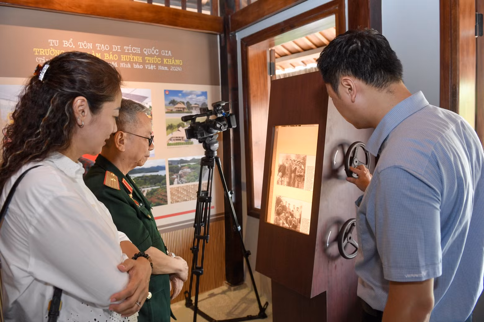 Many valuable documents and artefacts were recreated to serve visitors.