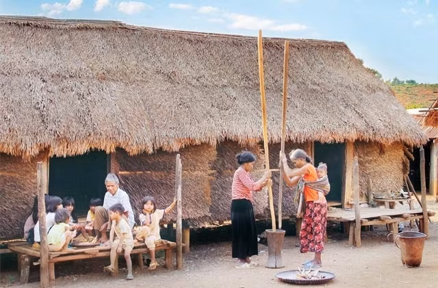 Preserving Ma people’s long traditional houses ảnh 2 Preserving Ma people’s long traditional houses ảnh 2