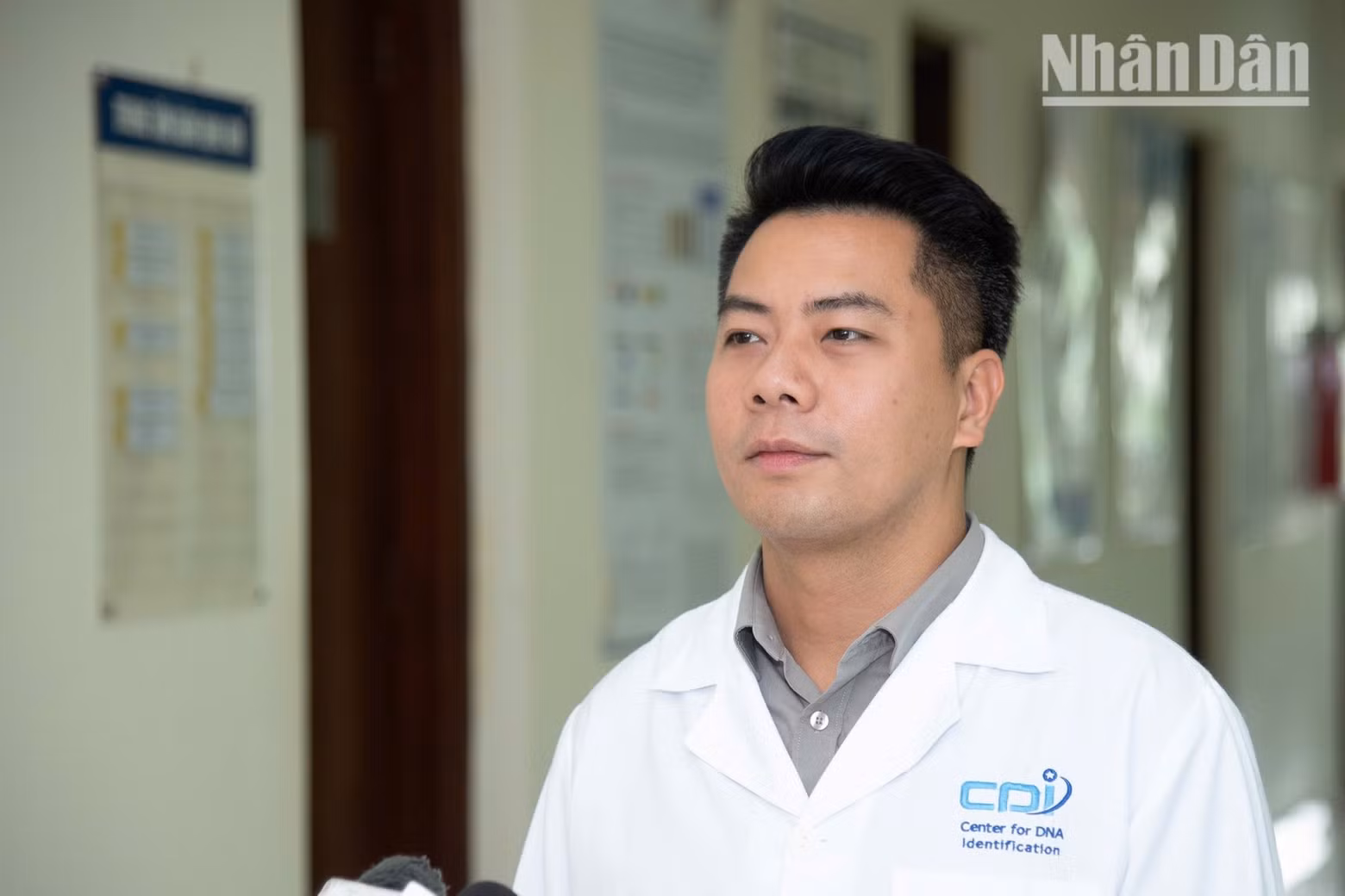 Tran Trung Thanh, Director of the Centre for DNA Identification, speaks about the pressure of completing the analysis of more than 6,600 samples within a short period, describing it as a demanding yet noble and deeply humanitarian mission.