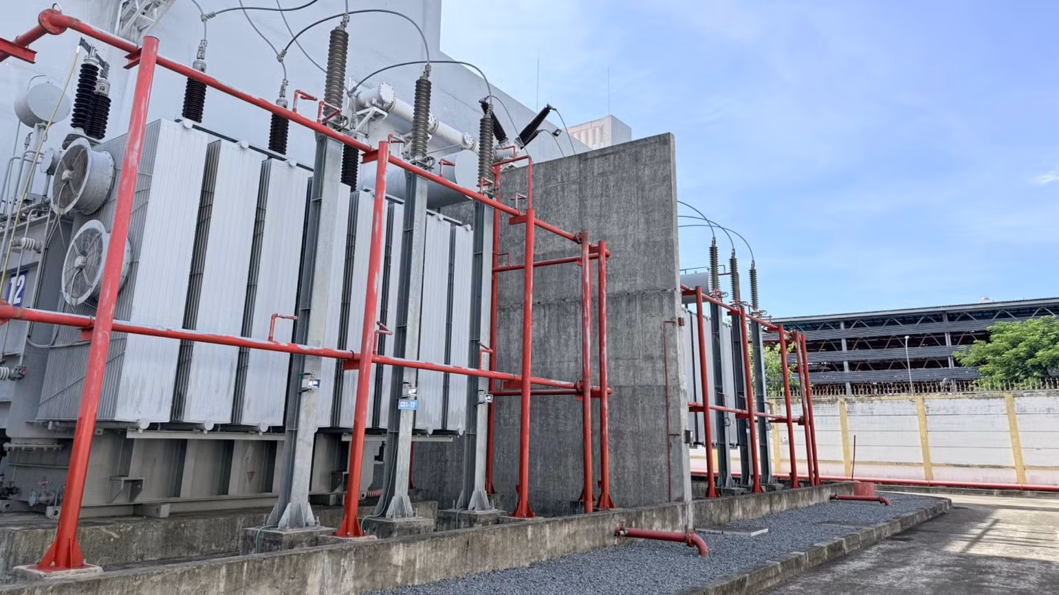 Chi Lang 110kV Substation, EVNCPC’s first GIS substation in Da Nang. (Photo: LE CHI)