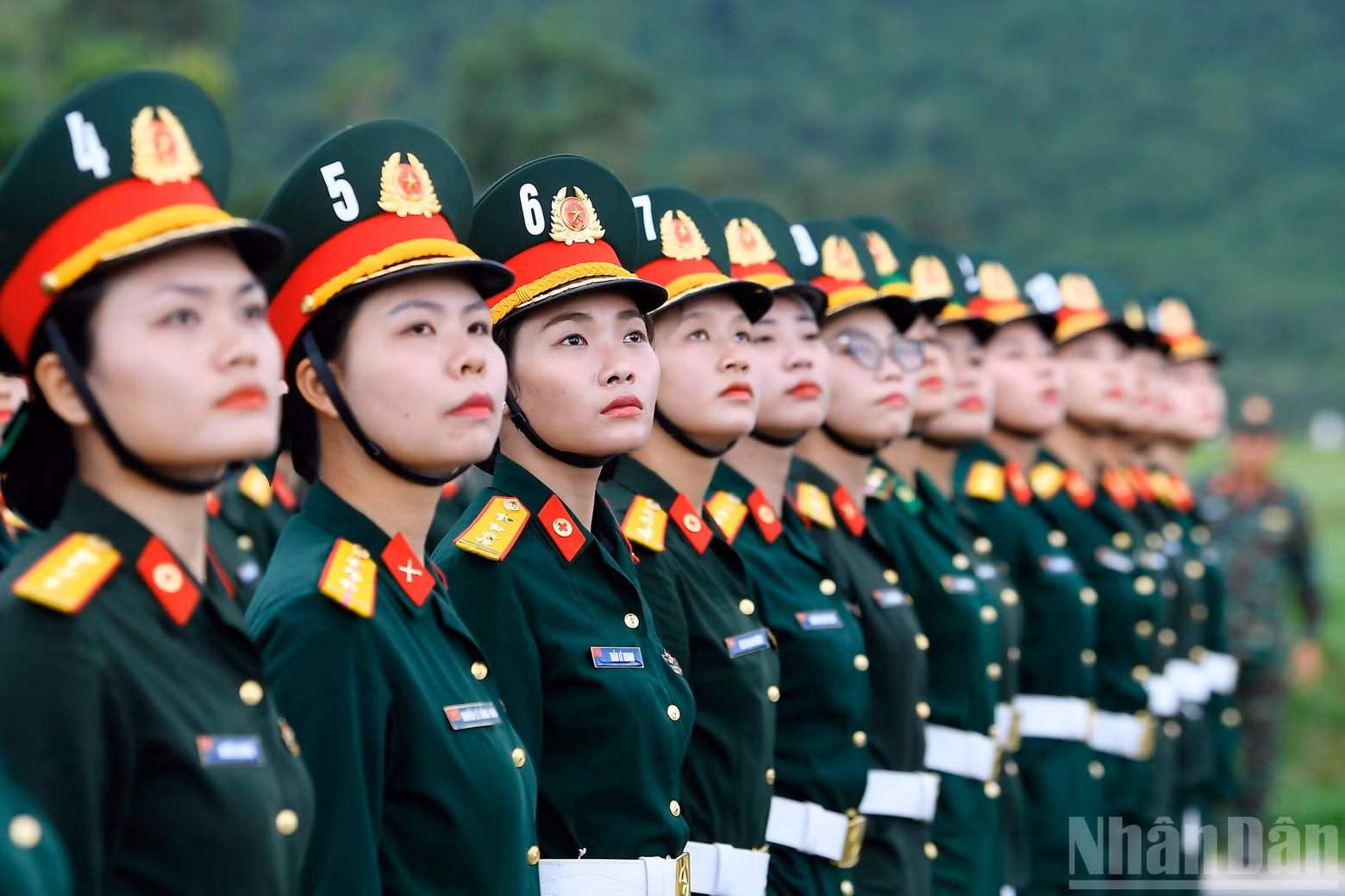 This is the first joint rehearsal for the military parade commemorating the 80th anniversary of the August Revolution and National Day.
