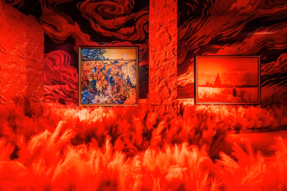 Unique experiential spaces feature exclusively at the “Van Gogh Timeless” exhibition. (Photo courtesy of the Organising Committee)
