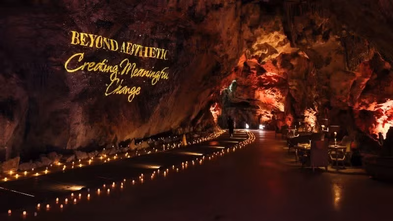 Ngoc Rong Cave is a spectacular and distinctive performance venue. (Photo: Organising Committee)