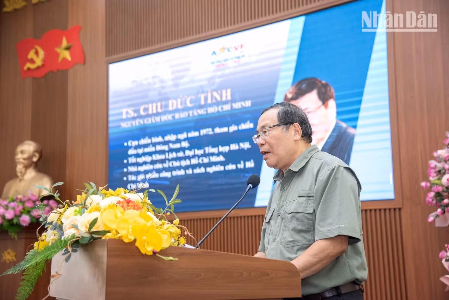 Dr Chu Duc Tinh, former Director of the Ho Chi Minh Museum, speaks about President Ho Chi Minh’s great achievements between 1911 and 1945.