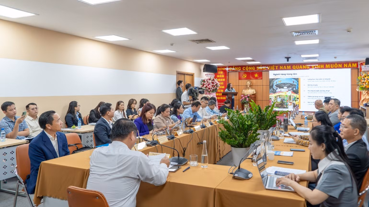 The launching ceremony for the Expo Platform at the Ho Chi Minh City Department of Industry and Trade. (Photo: Organising Committee)