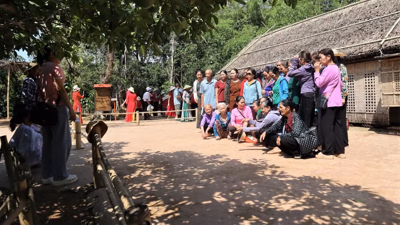 On average, the Kim Lien National Relic Site welcomes more than two million domestic and international visitors each year.