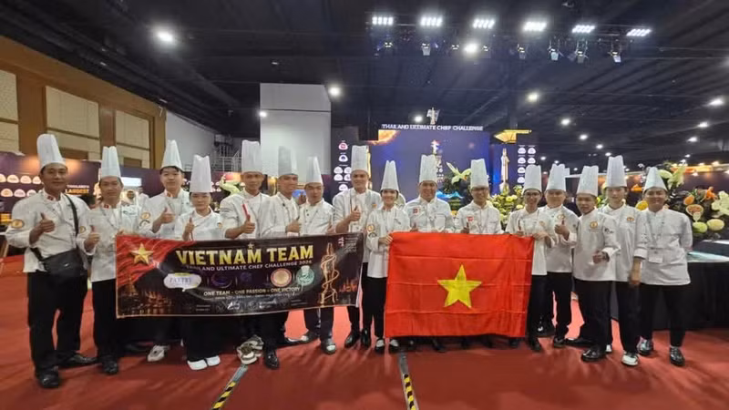 Vietnamese chefs made their mark with numerous outstanding achievements at the Thailand Ultimate Chef Challenge 2026.