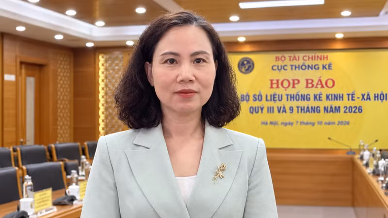 Phi Thi Huong Nga, Head of the Industrial and Construction Statistics Department, National Statistics Office of Viet Nam. (Source: NDO)
