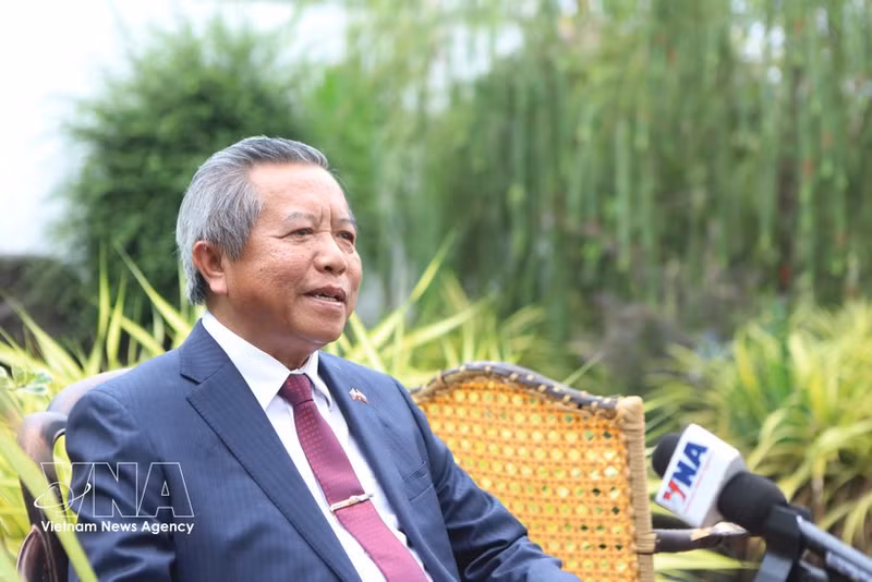 Prof. Dr. Boviengkham Vongdala, President of the Laos–Viet Nam Friendship Association (Photo: VNA)