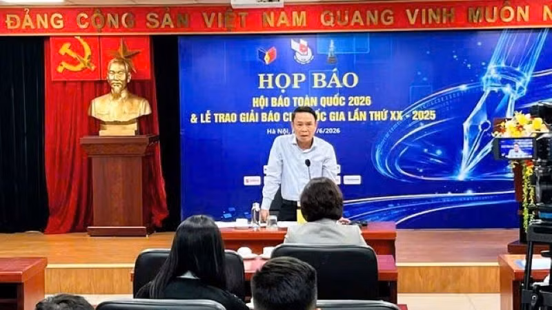 Press conference overview.