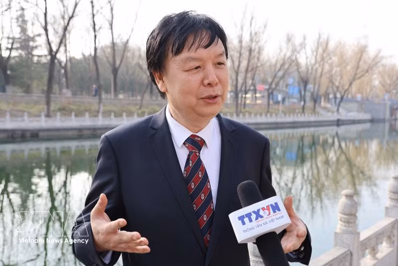 Professor Mi Liang, Director of the Centre for Southeast Asian Studies at Beijing Foreign Studies University of China. (Photo: VNA)