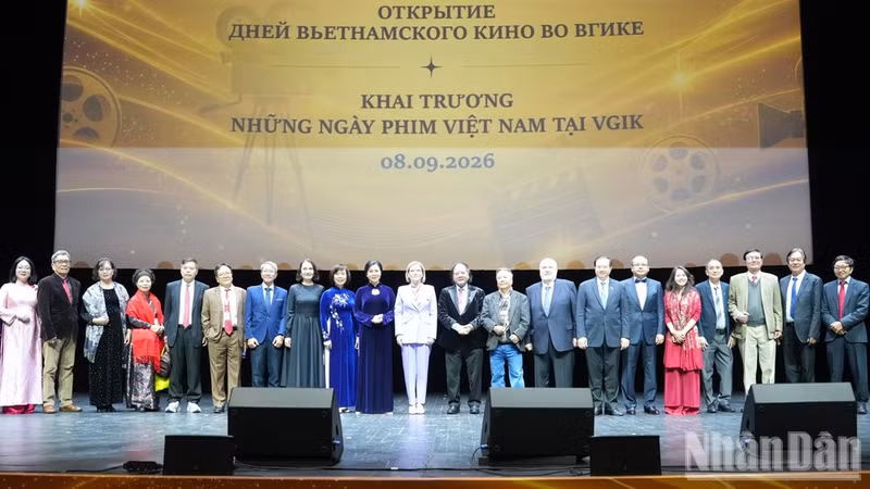 The opening of Vietnam Film Week at VGIK.