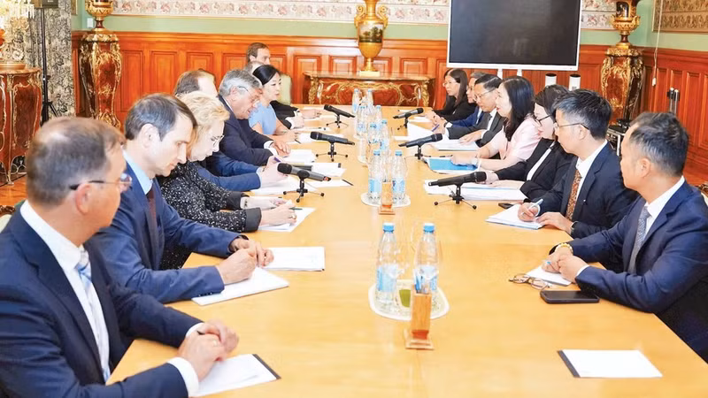 Political consultations at the deputy-ministerial level between Viet Nam and the Russian Federation.