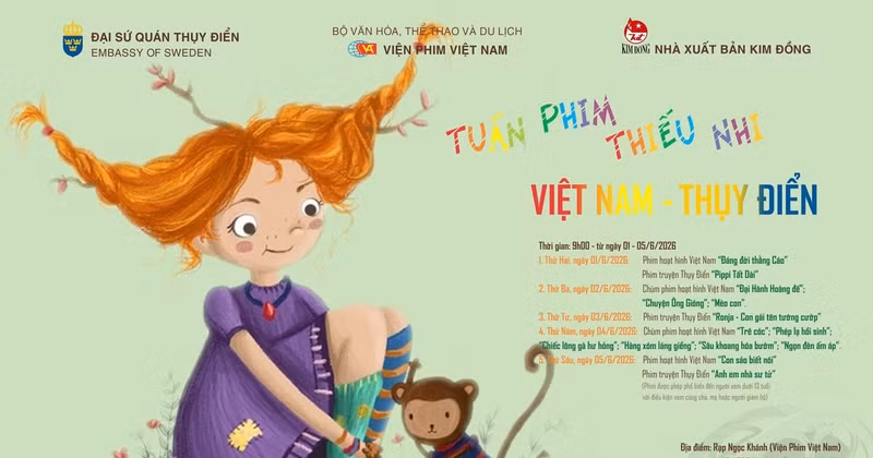 Viet Nam-Sweden children’s film week 