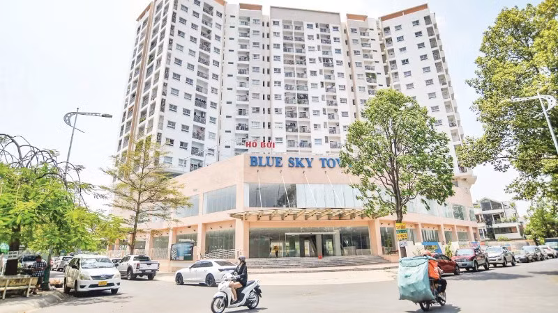 A social housing project in Binh Trung Ward, Ho Chi Minh City. (Photo: QUANG DINH)