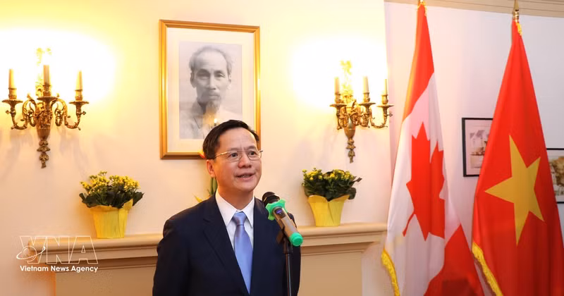 Vietnamese Ambassador to Canada Pham Vinh Quang (Photo: VNA)