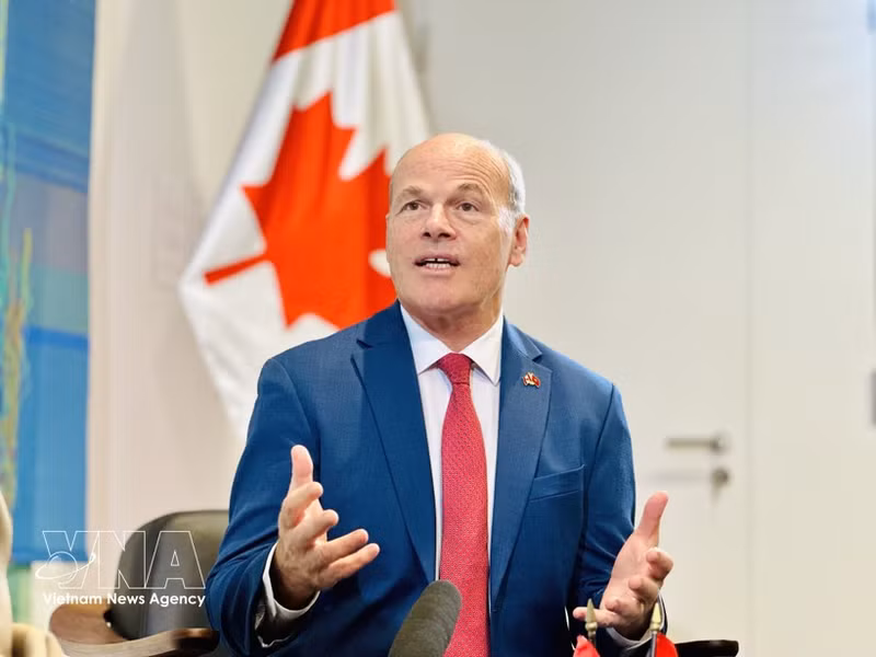 Canadian Ambassador to Viet Nam Jim Nickel (Photo: VNA)