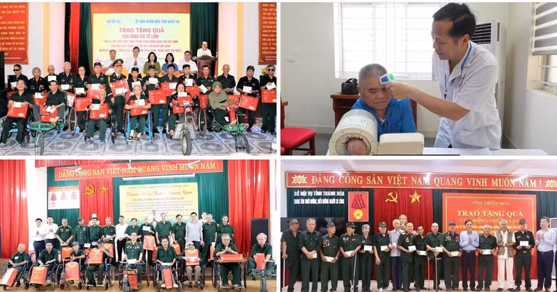 Activities to mark the War Invalids and Martyrs Day.
