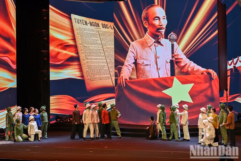 A performance at the programme "Independence Star” 2026. (Photo: NDO)