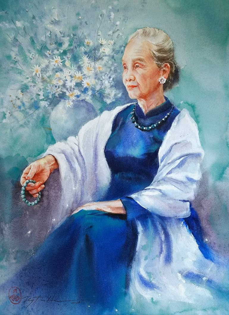 The peaceful beauty of age and experience.