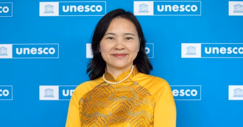 Ambassador Nguyen Thi Van Anh, Permanent Representative of Viet Nam to the United Nations Educational, Scientific and Cultural Organisation (UNESCO) (Photo: VNA)