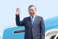 General Secretary of the Communist Party of Viet Nam Central Committee and President To Lam departs Ha Noi on September 20 morning to attend the UNGA 81 high-level general debate, engage in bilateral activities in the US, and pay a state visit to Canada. (Photo: VNA)