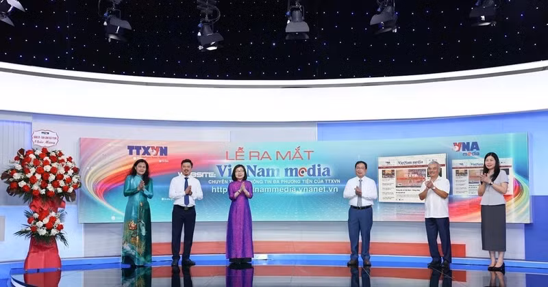 The VNA launches its multimedia information portal on June 20. (Photo: VNA)