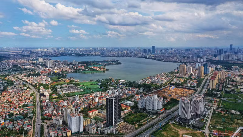 Ha Noi's master plan lays the foundation for the capital’s sustainable development and prosperity (Photo: Le Viet) 