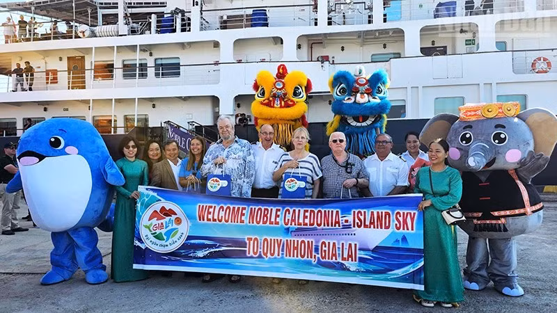Visitors welcomed at Quy Nhon Port