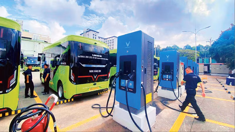 Electric vehicle charging infrastructure is a crucial element in the transition of both public and private vehicles towards greener transport operations. 