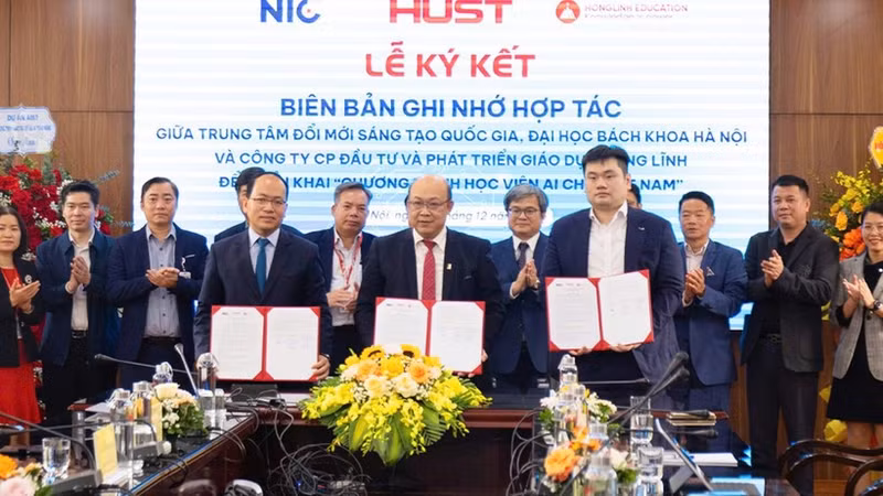 Delegates at the signing ceremony