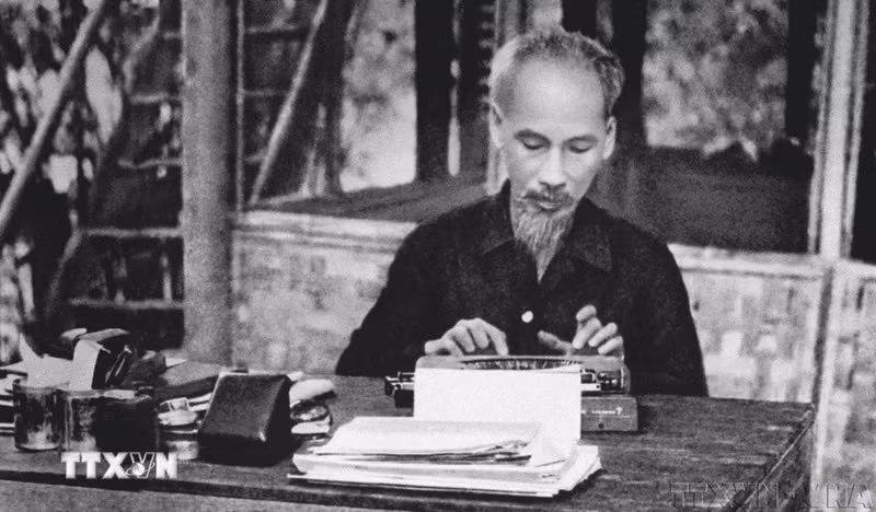President Ho Chi Minh – the great teacher of Viet Nam’s revolutionary press (Photo: VNA)