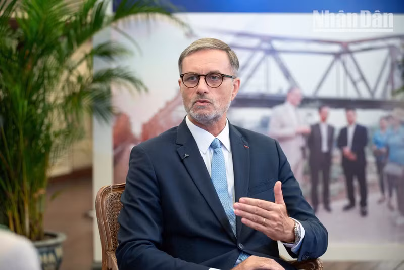 French Ambassador to Viet Nam Olivier Brochet