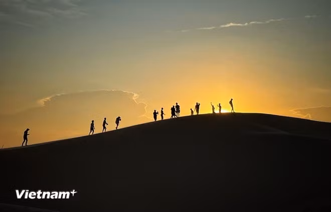 Sunset in Mui Ne. (Photo: VNA)