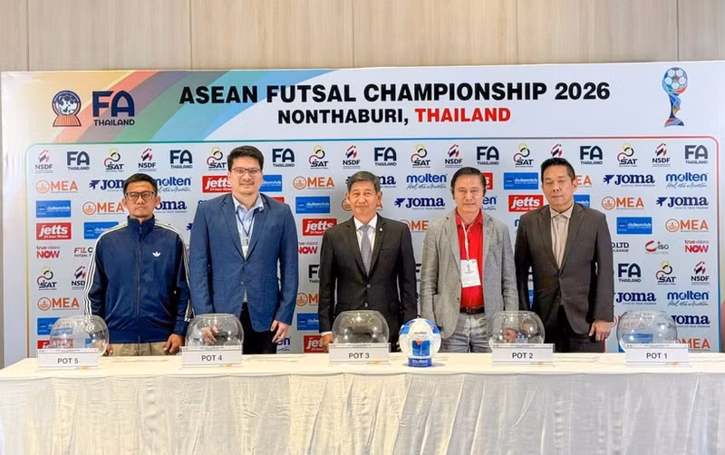 At the draw ceremony. (Photo: VFF)