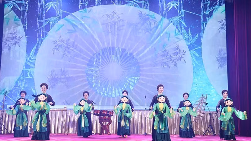 A performance at the programme 