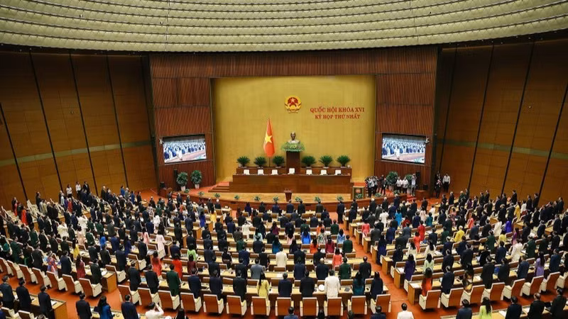 At the first session of the 16th National Assembly in April 2026. (Photo: VNA)