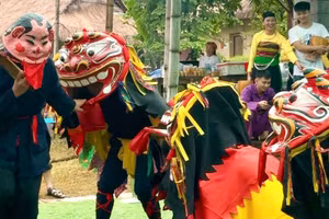 The Nung ethnic group’s Su tu meo dance, a national intangible cultural heritage. (Photo: Organising Committee)