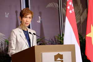 Singaporean Minister for Digital Development and Information Josephine Teo. (Photo: VNA)